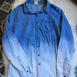 Ombre Denim flannel cover